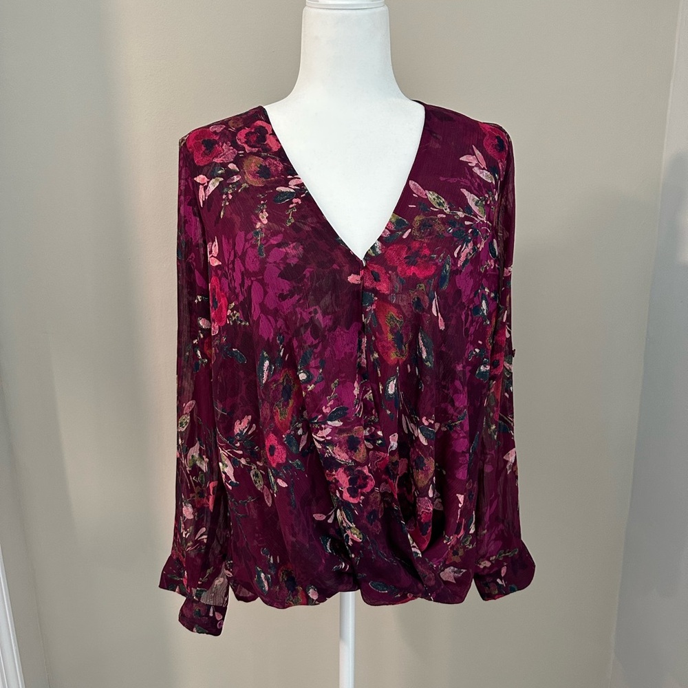 Kit From The Kloth Floral Blouse